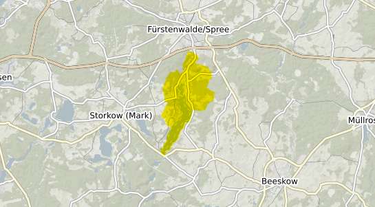 Immobilienpreisekarte Bad Saarow
